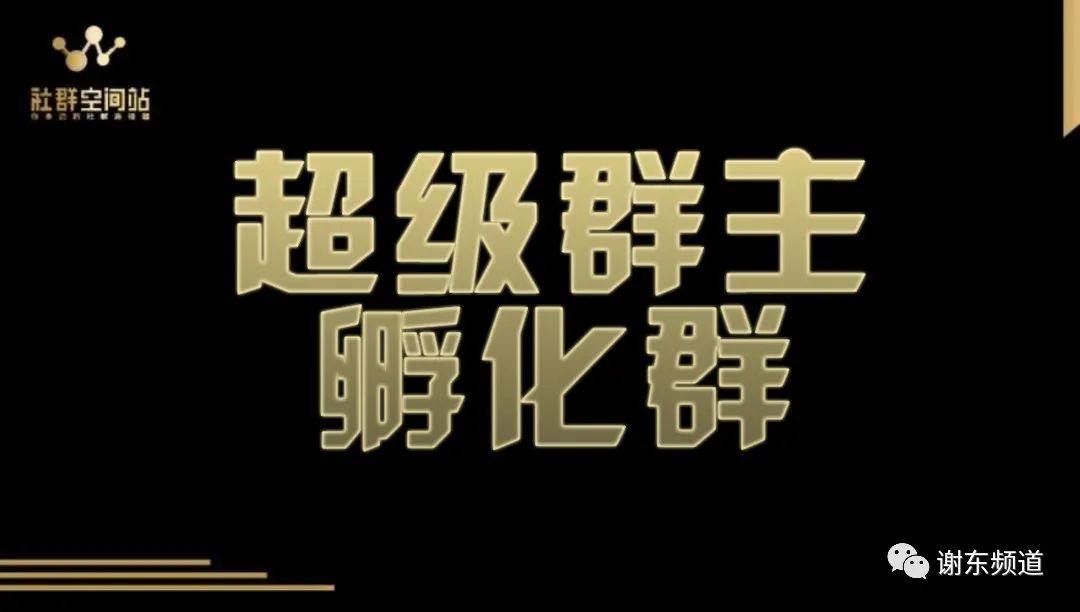 谢东频道：带你快速建设500人大群，25天轻松加满5000好友