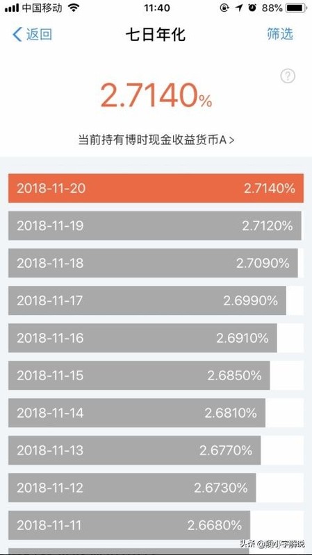 余额宝100万元一天收益多少钱,余额宝收益计算公式,余额宝100万元一天收益多少