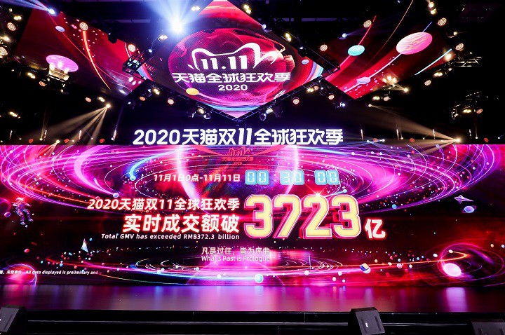 2020淘宝1111销售额,今年双11实时数据,淘宝1111销售额