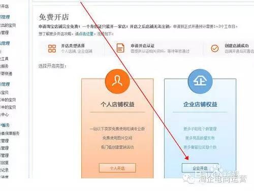 企业淘宝注册网店步骤,淘宝企业店铺该怎么开, 企业淘宝注册