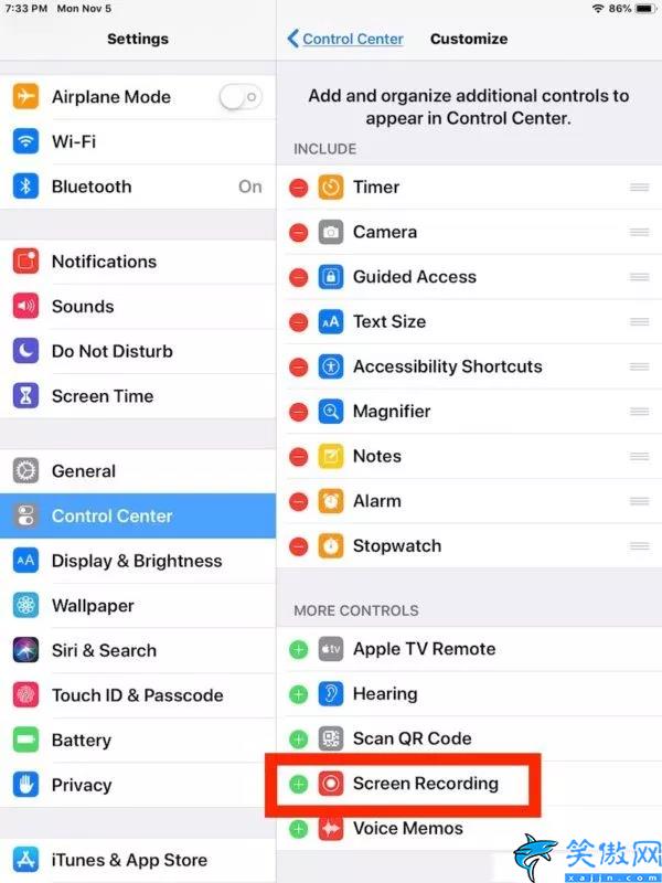 苹果怎么录屏平板,iPad上启用屏幕录制教程